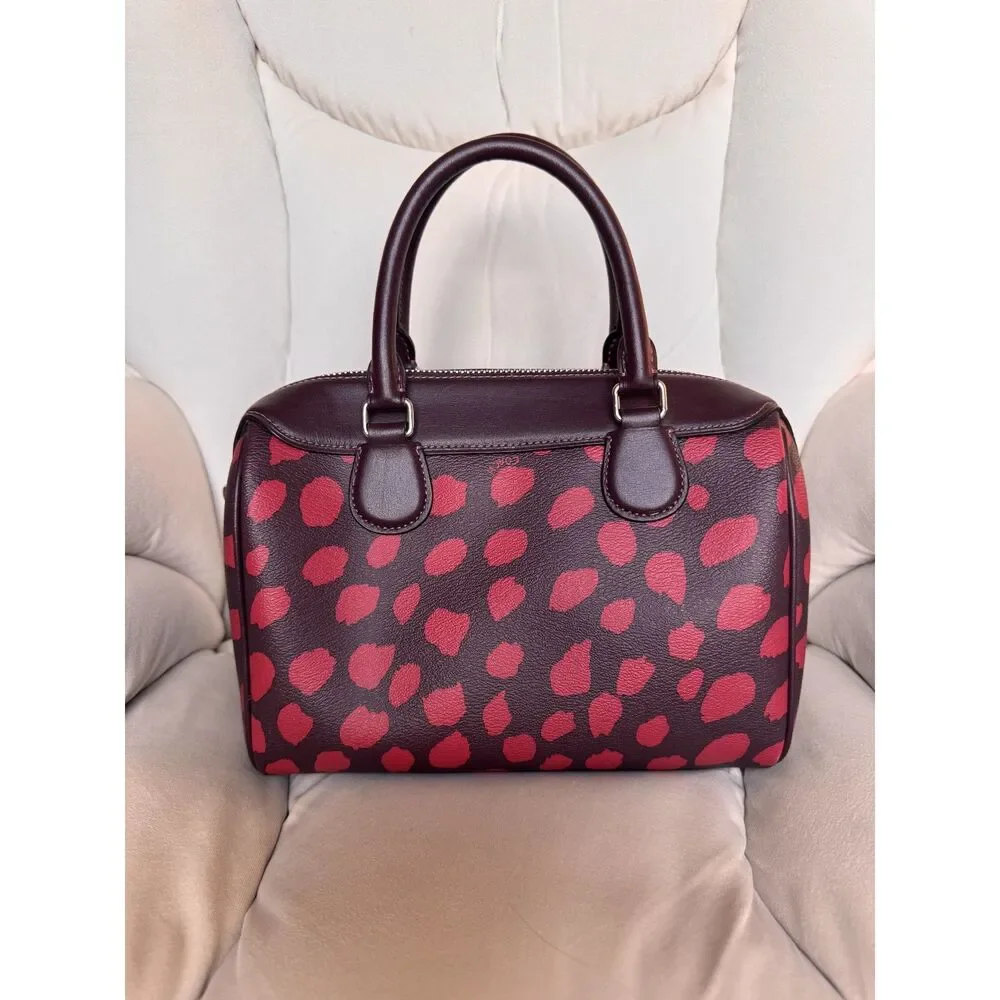 Coach Mini Bennett Satchel with Deer Spot Print